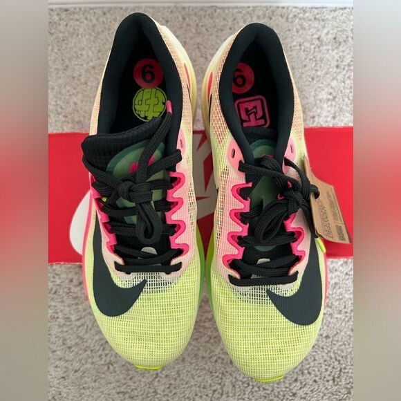 Nike Zoom Fly 5 PRM Ekiden Kipchoge Green Volt Pink - Picture 4 of 9